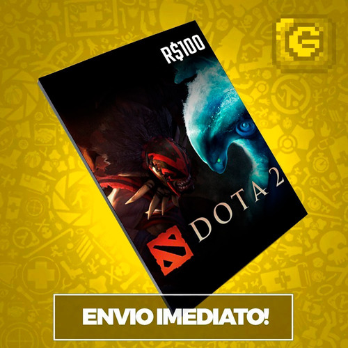 Cartão Gift Card Dota 2 R$ 100 Reais - Melhor Preço