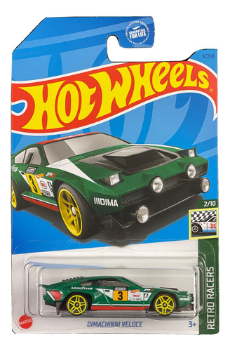 Hotwheel  Dimachinni Veloce -retro Racers - 5/250-2/10