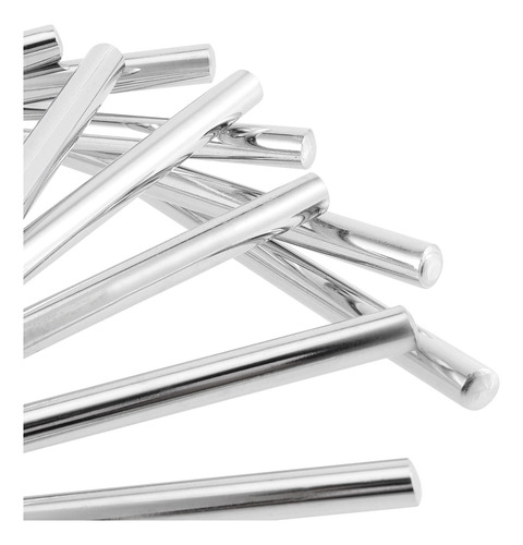 Mukchap 6 Pack Musical Triangle Instrument Set, 4, 5, 6, 7,