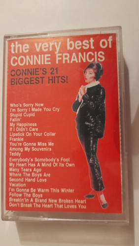 Cassette De Connie Francis The Very Best Of(1982