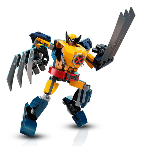 Kit De Construcción Lego Super Heroes Marvel Wolverine Mech