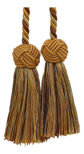Recolección De La Colección Baroce Double Tassel Curtain And