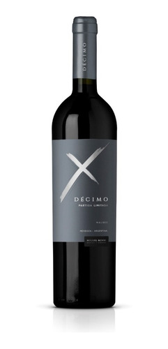 Vino Decimo Malbec Gran Reserva 750ml. - Envíos