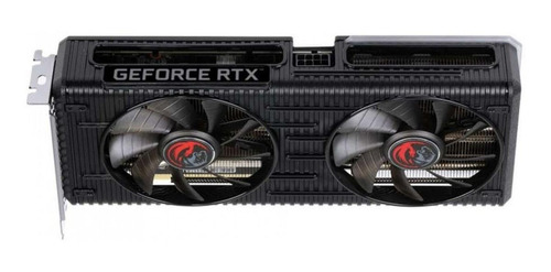 Imagem 3 de 4 de Placa de vídeo Nvidia Pcyes Graffiti GeForce RTX 30 Series RTX 3060 Ti PP3060TI8DR6256 8GB