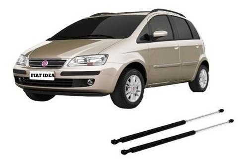 Kit X2 Amortiguadores Porton De Baul Trasero Fiat Idea Cts