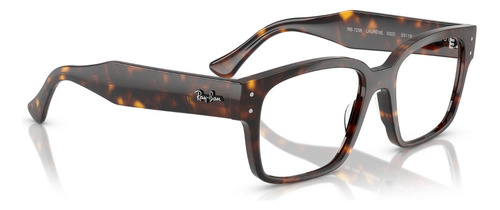Óculos De Grau Ray Ban Laurene Havana Rx7256 8320-53