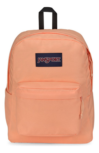 Jansport Mochila Superbreak Plus Peach Js0a4quez72 Jns418 Color Durazno Neón