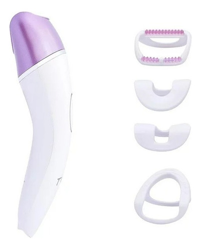 Kit De Depilación Tec4home T4h-le605, 3 En 1, Rosa C/ Blanco