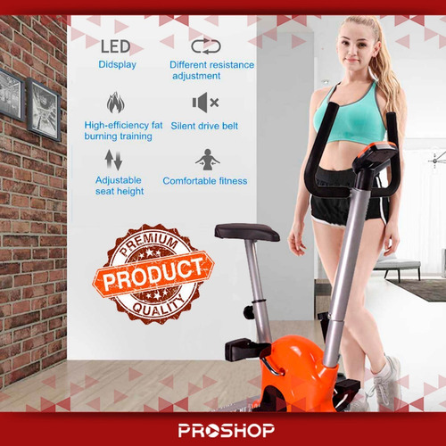 Bicicleta Fija Spinning Bici Profesional Fitness Indoor Reforzada Premium Y En Cuotas Sin Interes