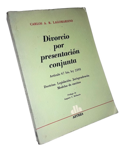 Divorcio Por Presentacion Conjunta _ Carlos Lagomarsino