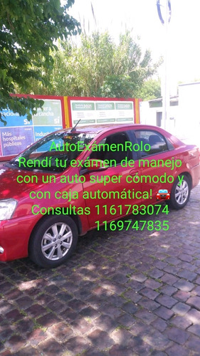 Imagen 5 de 5 de Alquiler De Auto Para Exámen De Manejo. Caja Automática