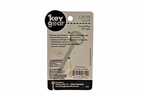 Imagen 3 de 3 de Keygear Boxer Dog Keychain Ring Carabiner With Mini Led Flas
