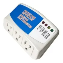 Comprar Protector De Voltaje Equipos Electrónicos 3 Tomas 110v