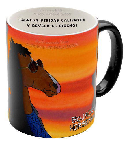 Mug Pocillo Mágico Bojack Horseman