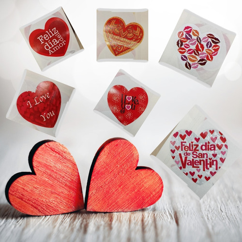 Etiquetas Dia Del Amor / San Valentín (1.000 Unidades)