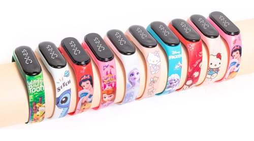 Relojes Led Digital Por Mayor Modelos Infantiles, Oferta X10