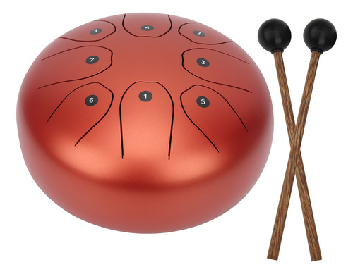Instrumento De Percusión Mmbat Steel Tongue Drum C Key Ether
