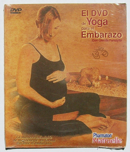 Yoga Para El Embarazo, Dvd Mexicano Nuevo Y Sellado