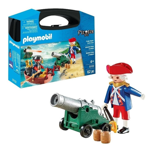 Valija Grande Playmobil Maletin Muñecos Set Juego Original