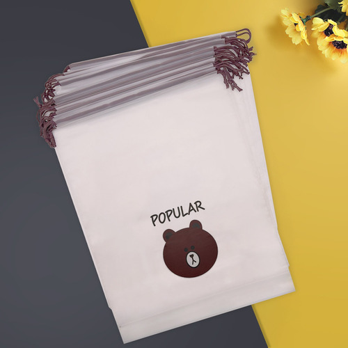 Bolsa For Zapatos De Oso Viaje Transparentes Portátil 50pcs