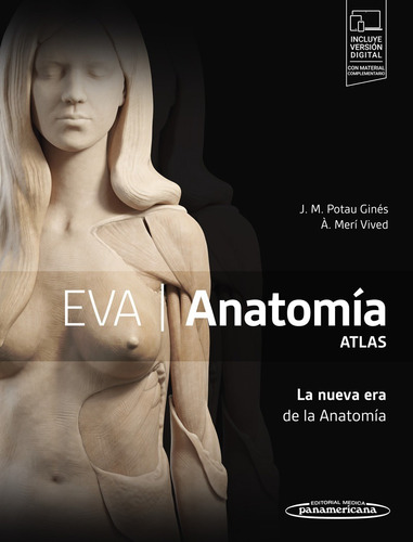 Atlas Eva De Anatomía Potau Ginés Nuevo Ed Panamericana