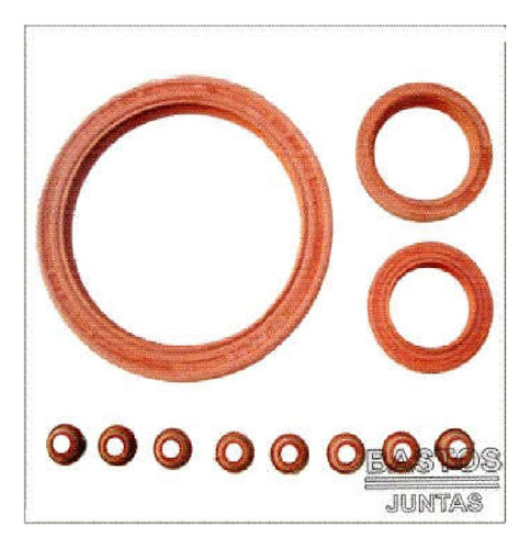 Kit Retentores Motor Renault 1.6 8v. K7m Gas.   1350114