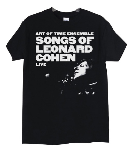 Polera Songs Of Leonard Cohen Live Rock Abominatron