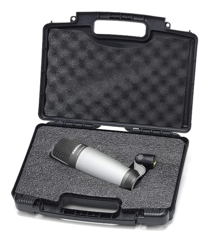Micrófono Samson C01 condensador hipercardioide plateado/negro