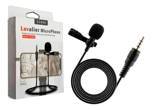 Microfono Lavalier Balita Clip Auxiliar 3.5mm Celular Pc