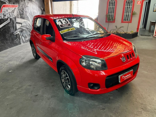Imagem 3 de 18 de Fiat - Uno Sporting 1.4 Completo 2013 Com Baixa Km !!!