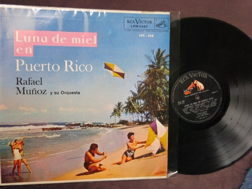 Vinyl Vinilo Lp Acetato Orquesta Luna De Miel Rafael Muñoz