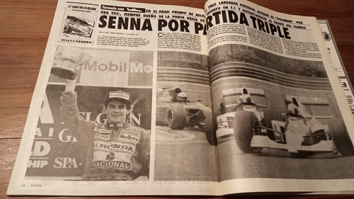 Revista Corsa 1260 Año 1990 Campeones Del 88 Y 89 29/8 Senna (Usado)