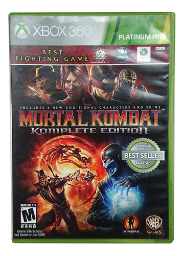Mortal Kombat  Komplete Edition  Xbox 360 