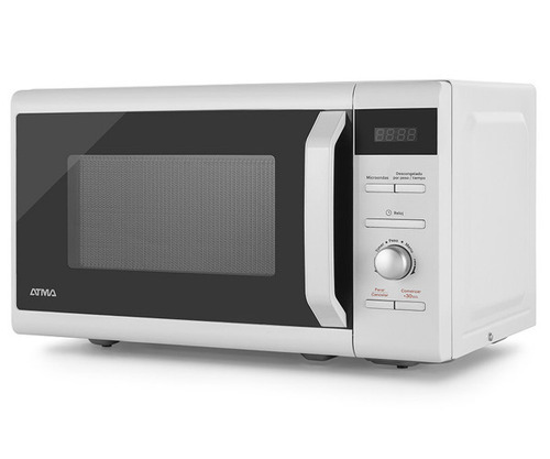 Imagen 5 de 10 de Microondas Atma Easy Cook MD1720N 700w Blanco 20L 220V
