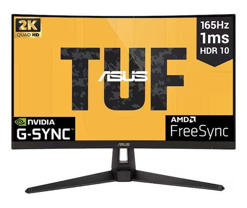 Monitor Curvo 27 Asus Tuf Vg27wq1b 2k Gsync Fsync 165hz Hdr