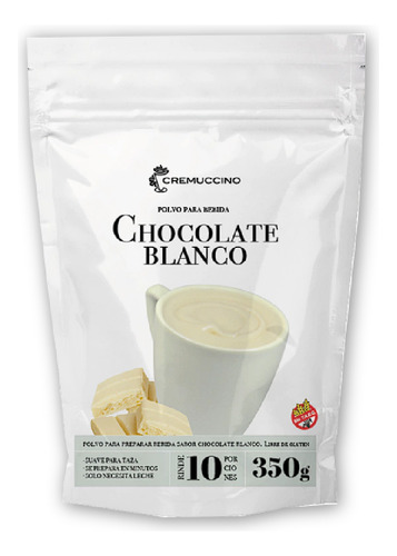 Chocolate Blanco En Polvo Cremuccino 350 Grs