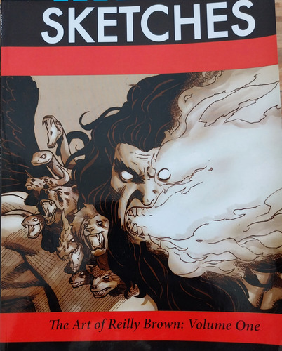 Livro, Hq, Sketches, The Art Of Reilly Brown: Volume One, Ten Ton Studios (Usado)