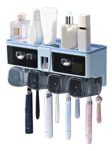 Soporte Para Cepillos De Dientes, Estante, Sin Perforaciones