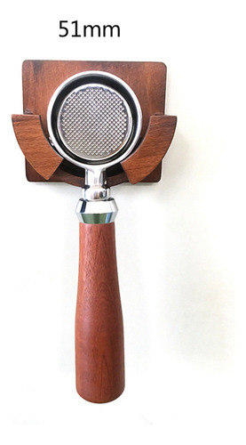 Soporte De Filtro De Café De Madera Para Montaje En Pared, C