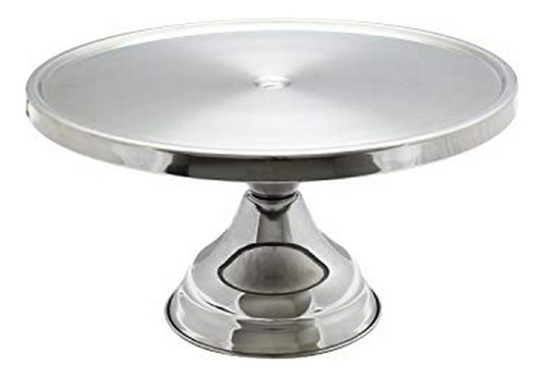 Bandeja - Thunder Group Stainless Steel Cake Stand, 13-1-4-i