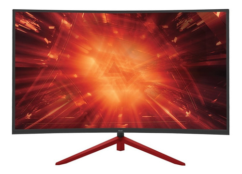 Imagen 5 de 6 de Monitor Curvo Gamer Fhd 27 Pulgadas Iqual Iq27 1080p 165hz