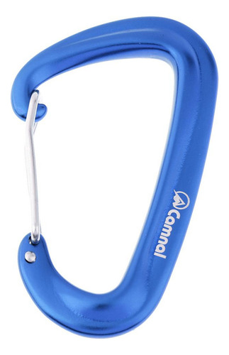 2xaluminio Alambre Puerta Hamaca Seguridad Carabiner D Tipo
