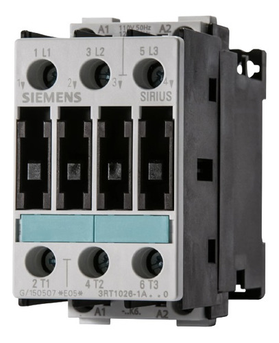 Contactor Siemens 3rt1026-1ag20 3x25a Bobina 110vac