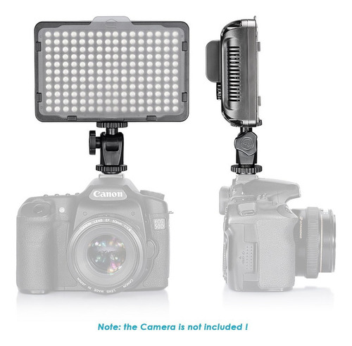 Para Luz De Video Neewer Con 176 Leds + 2pcs Batería Kit