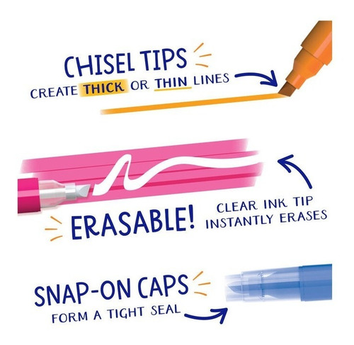 Crayola Marcadores Take Note Borrable