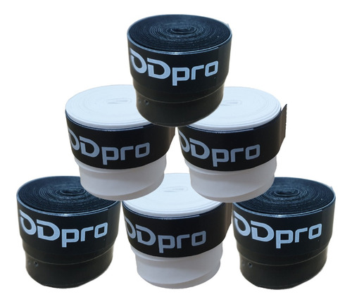 Pack X 6 Cubregrip Overgrip Perforado Padel Tenis Odpro