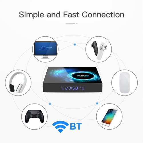 Imagen 9 de 10 de T95 Android 10.0 Smart Tv Box Allwinner H616 Quad-core 64