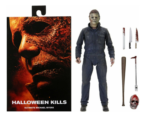 Figura De Acción Neca Halloween Kills Michael Myers, De Rega