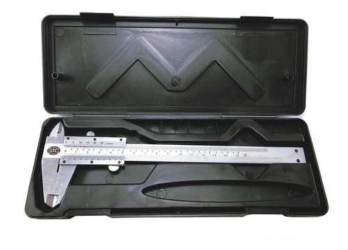 Imagen 4 de 9 de Calibre Metalico 0-150mm Caja Plastica