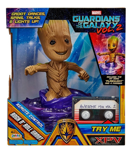 Groot Rock N Roll De Guardianes De La Galaxia Vol. 2